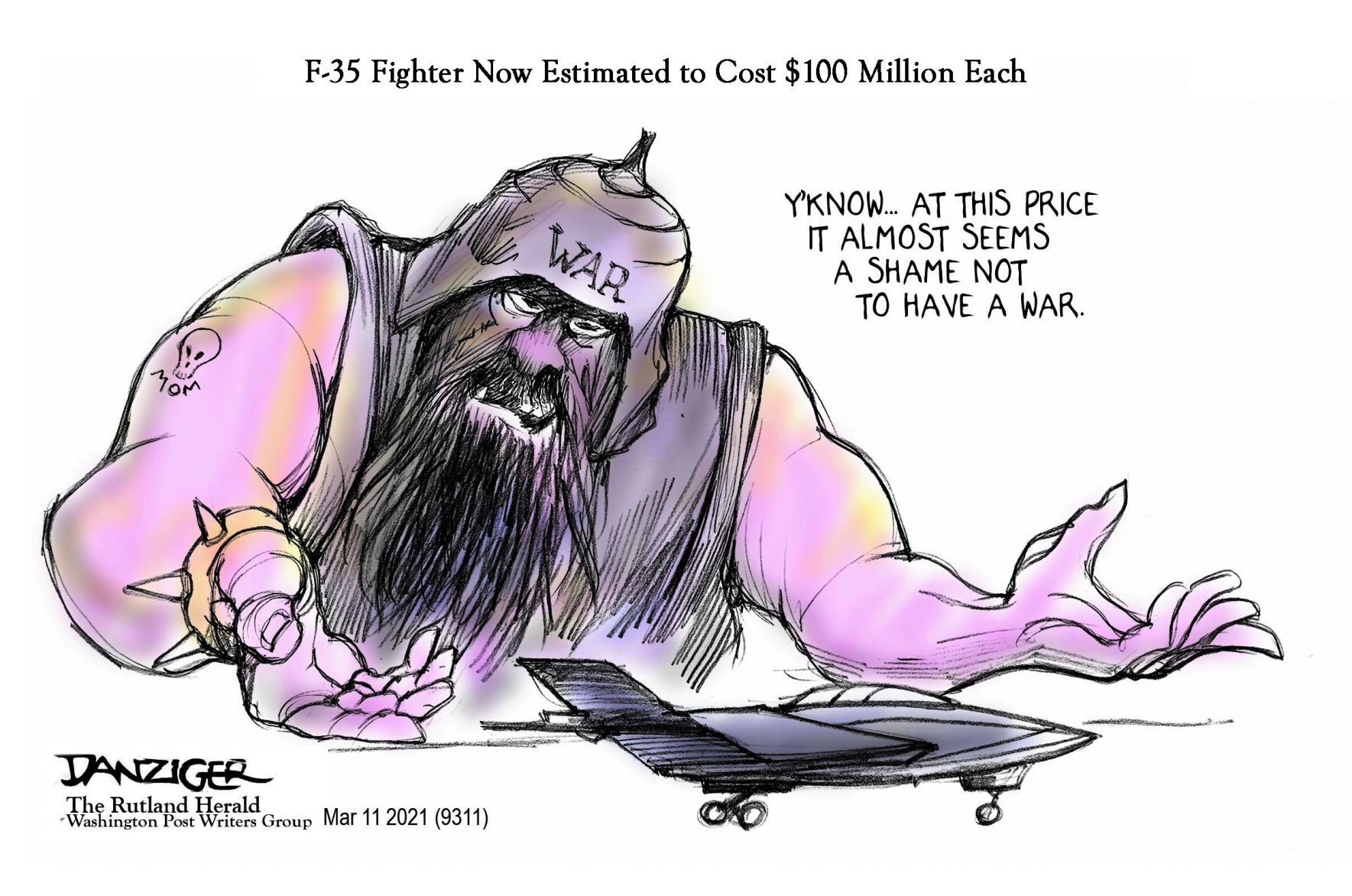 Jeff Danziger cartoon